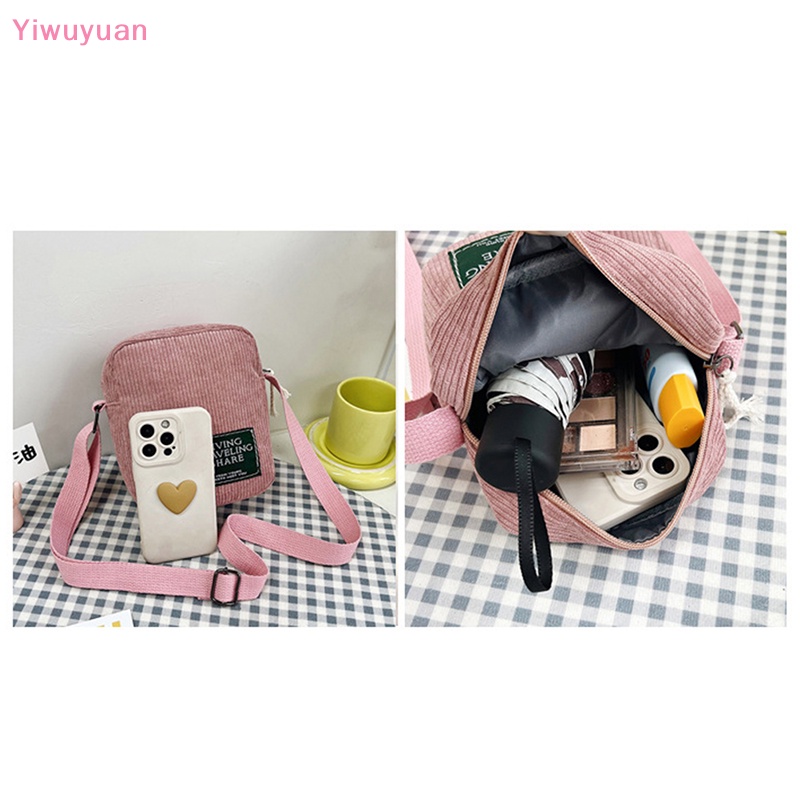 Túi Đeo Chéo Vai Bằng Vải Nhung Nhỏ Hình Vuông Đơn Giản Hàng Mới