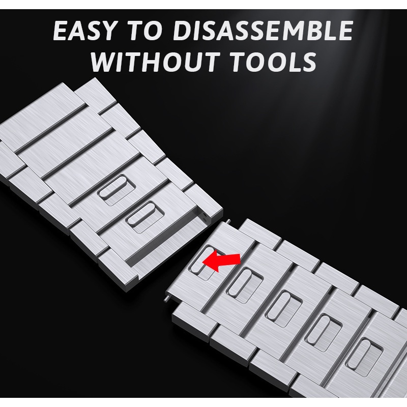 Dây Đeo Inox Khóa Nam Châm Nâng Cấp Cho Đồng Hồ Thông Minh Xiaomi Watch S1 S2 S1 Pro Xiaomi Mi Color 2