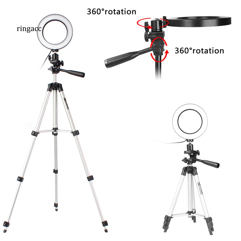 Vòng Đèn LED RGA Có Thể Điều Chỉnh Độ Sáng Cho Điện Thoại / Máy Ảnh