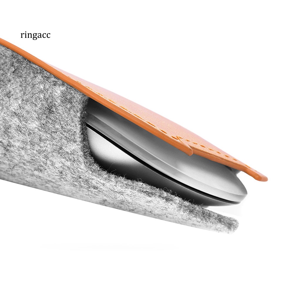 Túi Đựng Chuột RGA Giả Da Co Giãn Chống Sốc Thời Trang Cho Magic Mouse 2