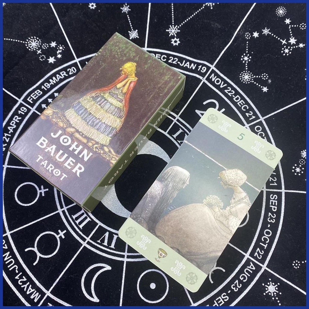 Oracle cards john bauer tarot party giải trí cờ vua thẻ giải trí bảng trò chơi tarot các phong cách khác nhau của aiavn