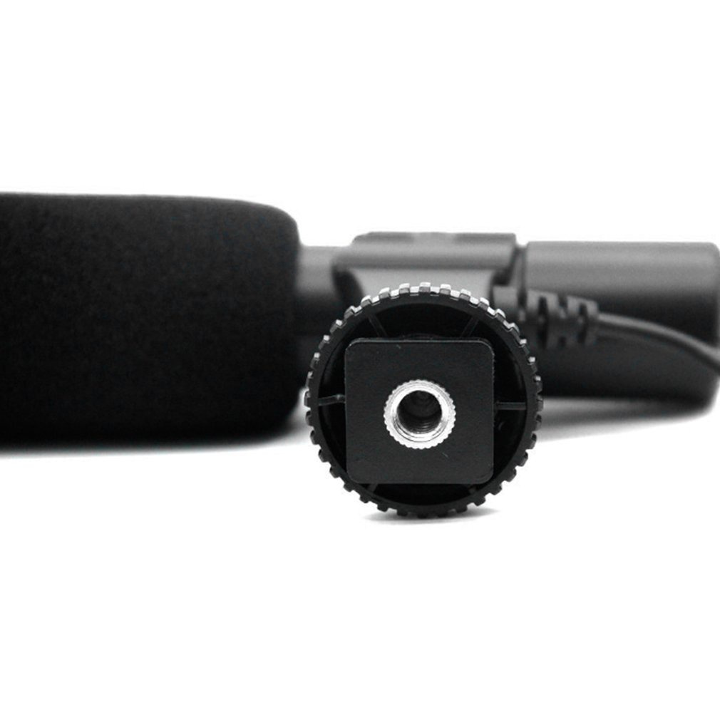 Condenser Microphone Professional 3.5Mm Video Recording Microphones Dv Camcorder Interview Mic For Dslr Camera [Q/1]