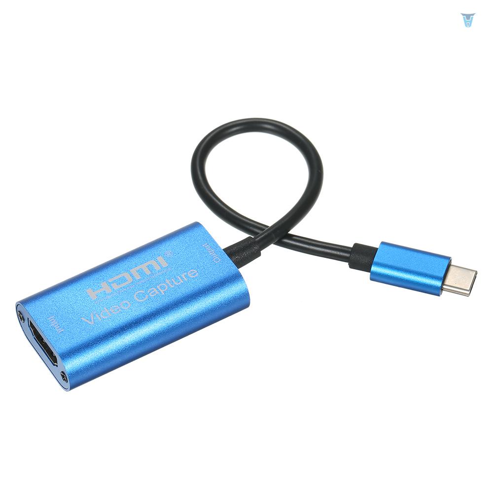 Thẻ Ghi Video HD Đầu Vào 4K 1080P Bằng Hợp Kim Nhôm Cỡ Nhỏ Vỏ Rộng Siêu Bền