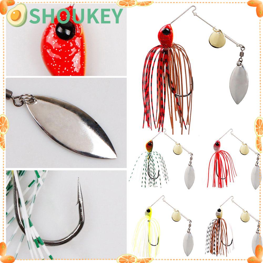 Set 2 Mồi Câu Cá Dạng Xoay Chất Liệu Cứng Chuyên Dụng