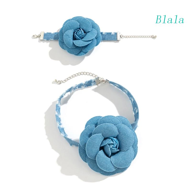 Vòng cổ Cao Bồi Phối Hạt Trang Trí Phong Cách Giáng Sinh