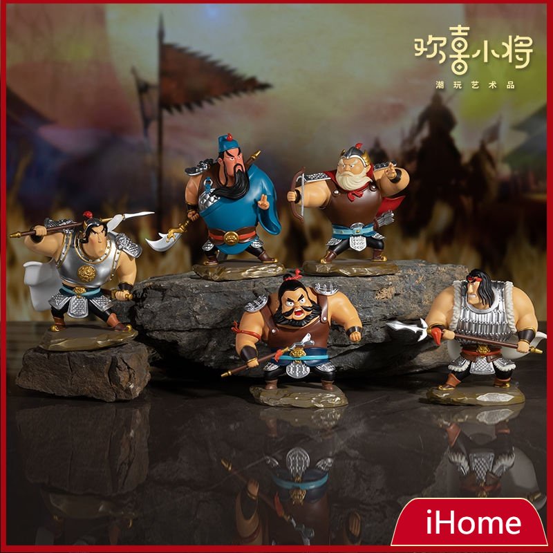 Mô Hình Nhân Vật Guan Yu Zhang Fei Zhao Yun Để Bàn Trang Trí