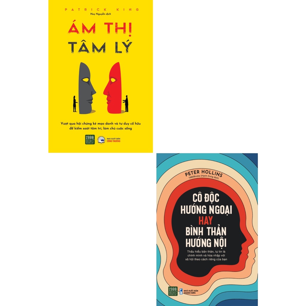 Sách - Combo Ám Thị Tâm Lý + Cô Độc Hướng Ngoại Hay Bình Thản Hướng Nội (Bộ 2 Cuốn) - 1980