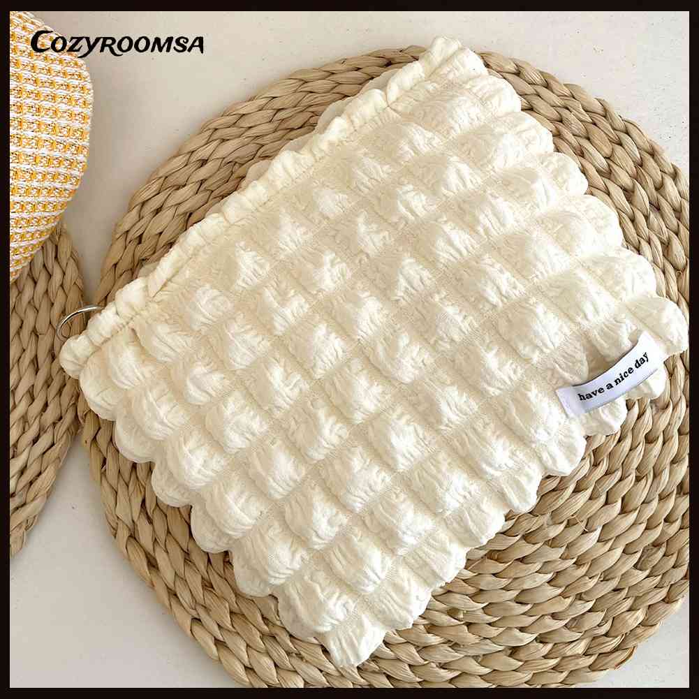 Túi Đựng Mỹ Phẩm Đa Năng Bằng Chất Liệu Chiffon Kiểu Dáng Dễ Thương Tiện Dụng Dành