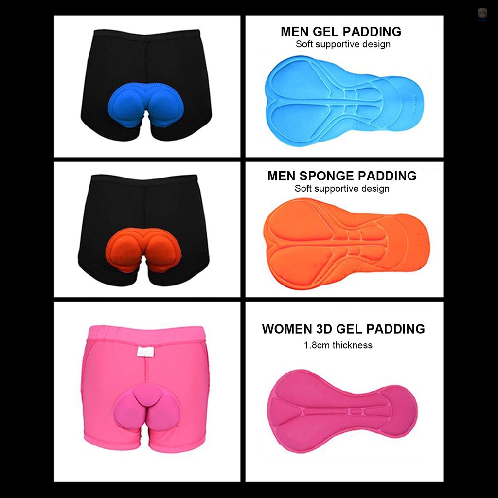 Quần Short Đạp Xe Thoáng Khí Mau Khô Cho Nam