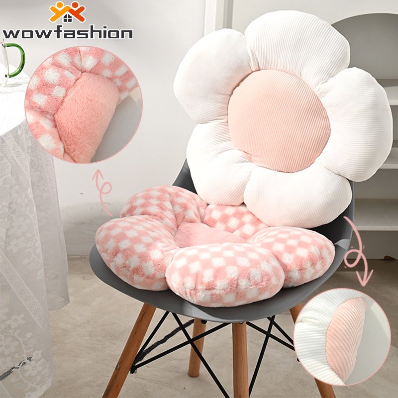 Gối Đệm Mềm Mại Thoải Mái In Họa Tiết Hoa Trang Trí Nội Thất / Văn Phòng