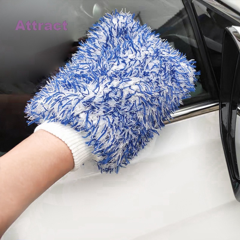 Găng Tay Bông Mềm Lau Xe Hơi Chuyên Dụng