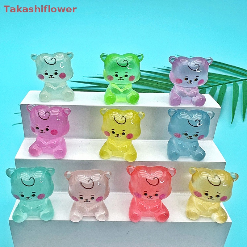 1 Đồ trang trí Chú Cừu Mini Bằng Nhựa Phát Quang Dùng Trang Trí Độc Đáo