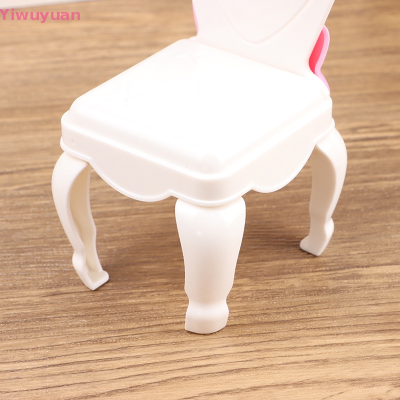 (MớI) Ghế ThắT Nơ Xinh XắN Cho Nhà BúP Bê Tỷ Lệ 1 / 6