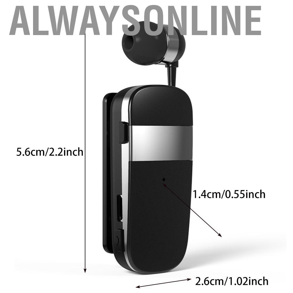 Alwaysonline K53 Headset  Pull Cord Lavalier Type 5.0