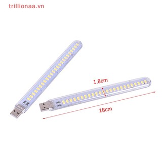 Trillionaa 5v 12w usb led đèn ngủ 24 đèn led usb bàn đọc sách đèn vn