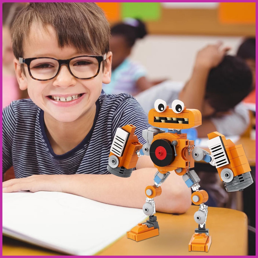 Đồ chơi trẻ em Lắp Ráp Robot Dễ Thương Chorus Wubbox