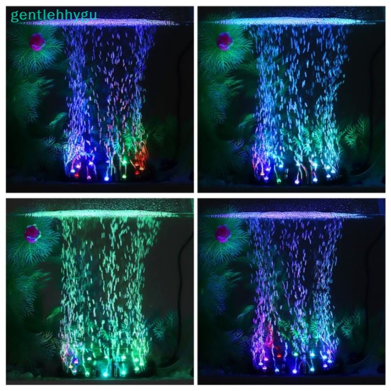 Đá Sủi Bọt Khí Cho Bể Cá Có Đèn LED Nhiều Màu Sắc