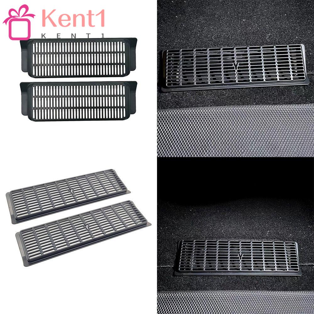 Bộ 2 Ốp Bảo Vệ Máy Điều Hòa Xe Hơi Chống Bụi Bẩn Tiện Dụng Cho Tesla Model 3 / Y