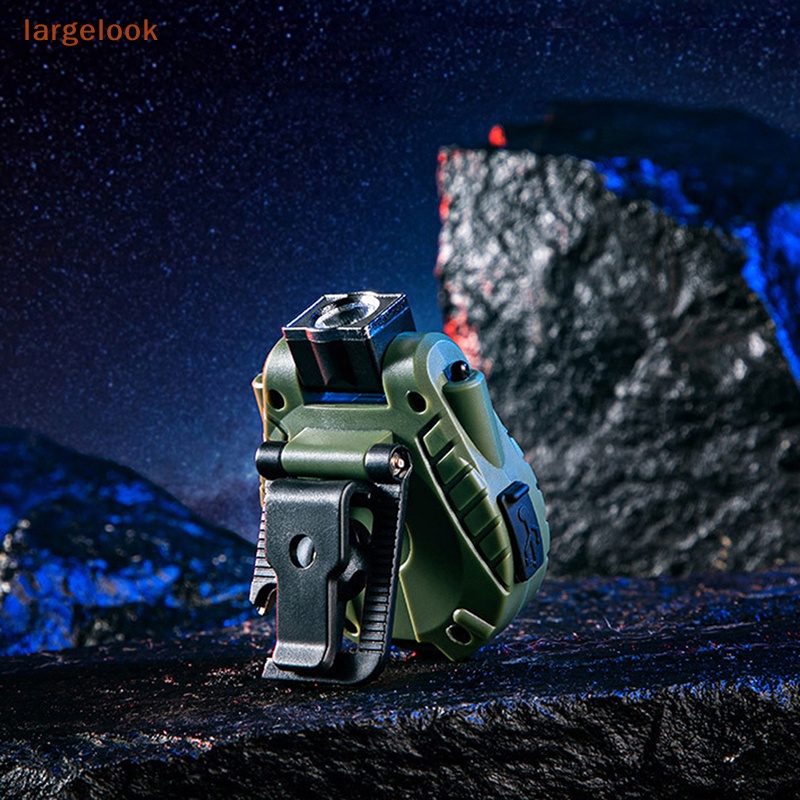 Đèn Pin Mini 6WCOB XPE Kẹp Mũ Lưỡi Trai al