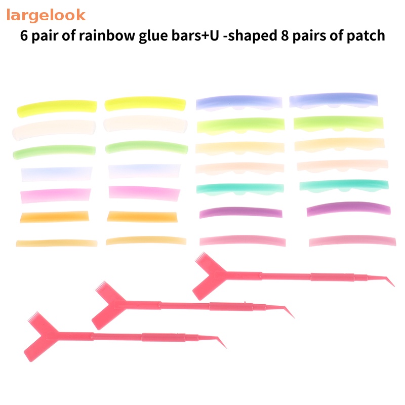 Bộ Dụng Cụ Thanh Silicone Nâng Lông Mi Tiện Dụng