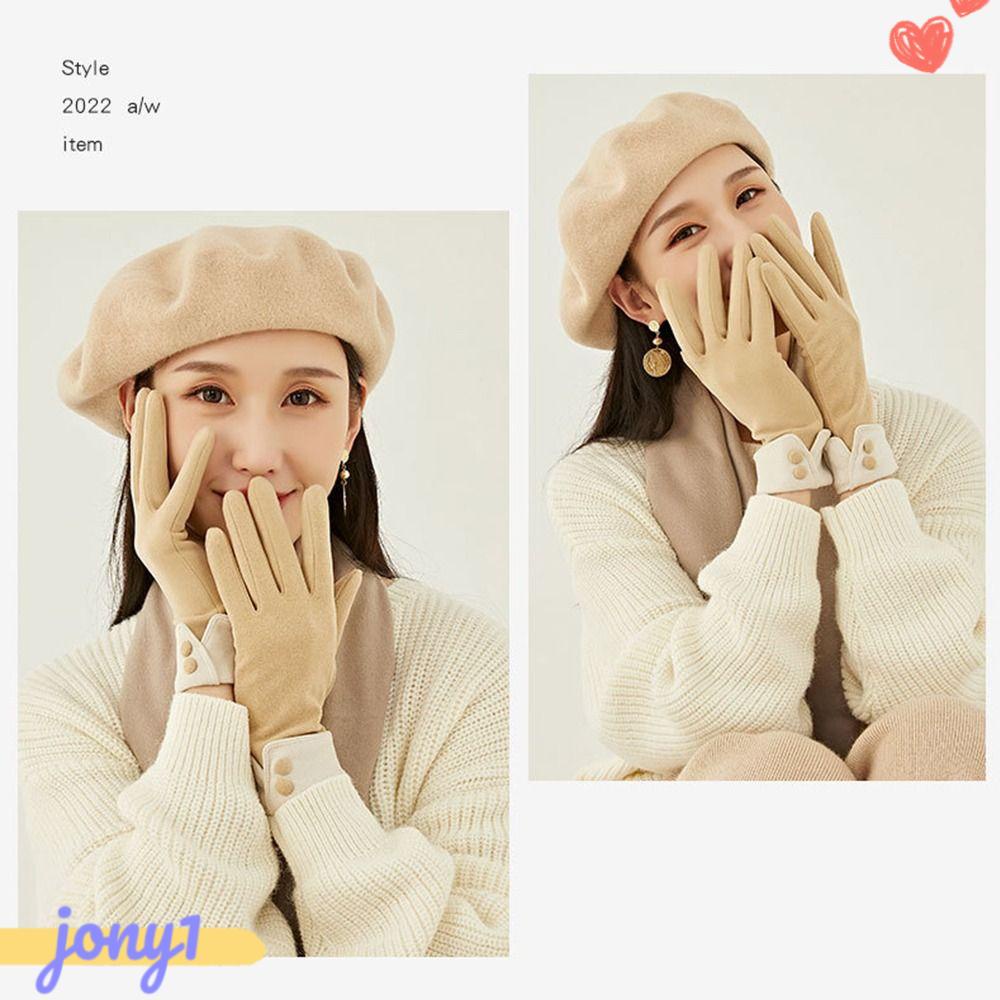 Găng Tay Thể Thao Giữ Ấm Chống Trượt Cho Nữ