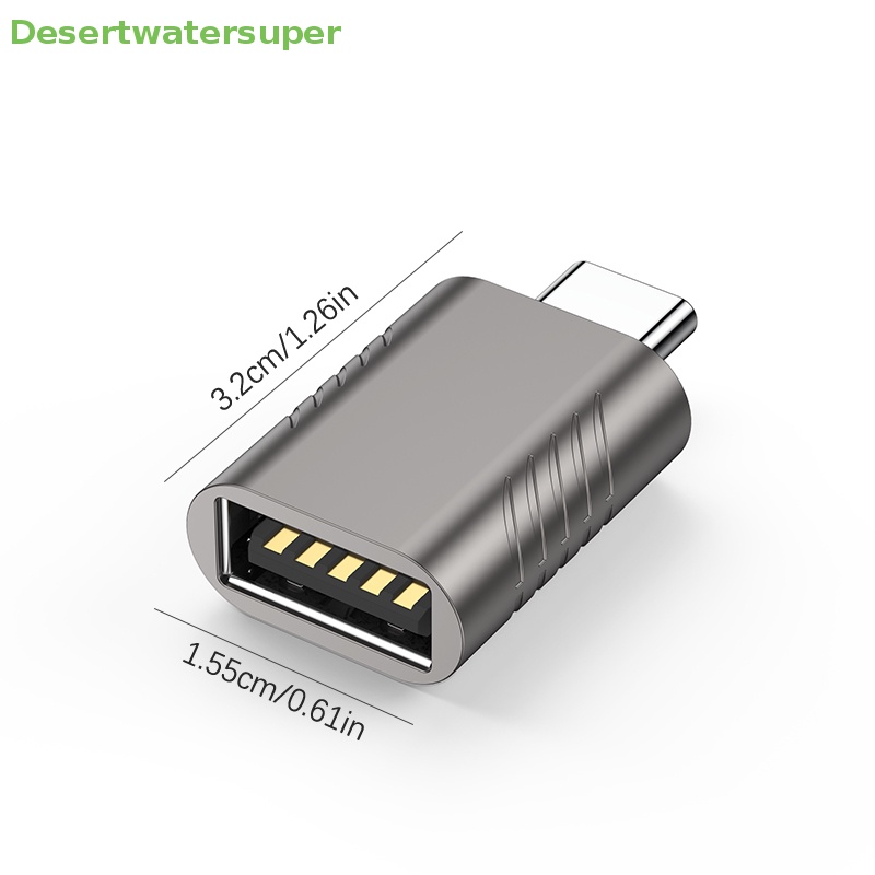 Đầu Chuyển Đổi USB 3.2 Type C Sang USB 3.2 Bằng Hợp Kim Kẽm Cho Điện Thoại Di Động