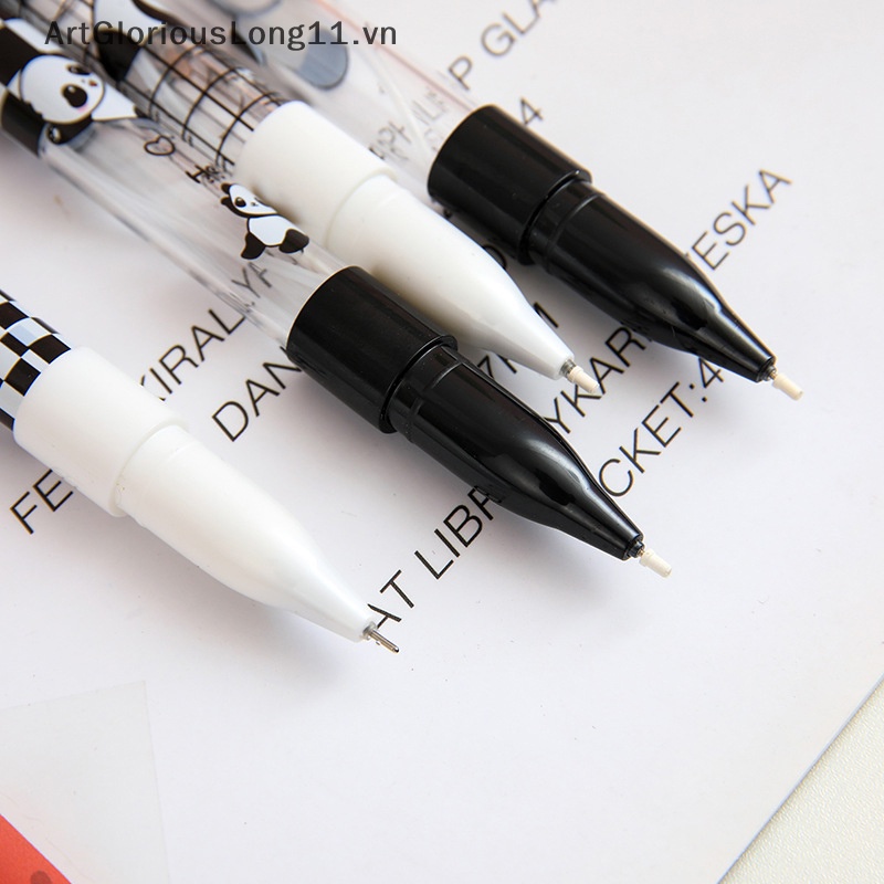 Bút Bơm Nước Rỗng Hình Gấu Trúc Hoạt Hình Có Thể Bơm Lại