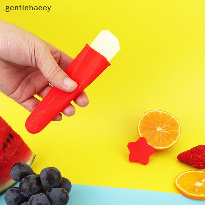 1 Khuôn Silicone Làm Kem Que An Toàn Tiện Dụng