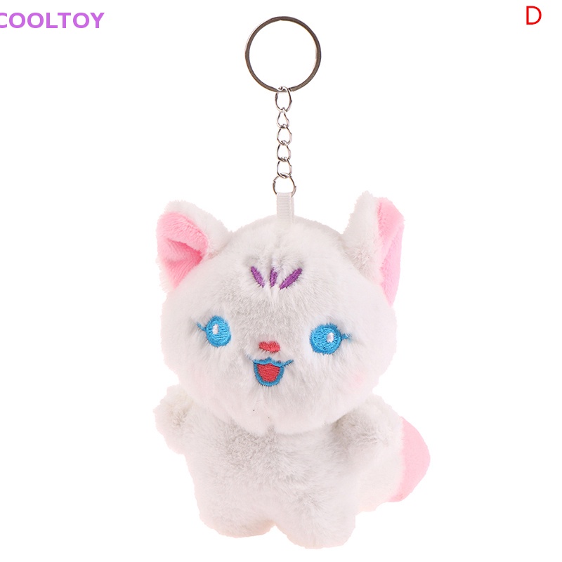 Đồ chơi nhồi bông Hình Cáo Hoạt Hình 13CM Mềm Mại Trang Trí Ba Lô / Móc Khóa Đa Ứng Dụng