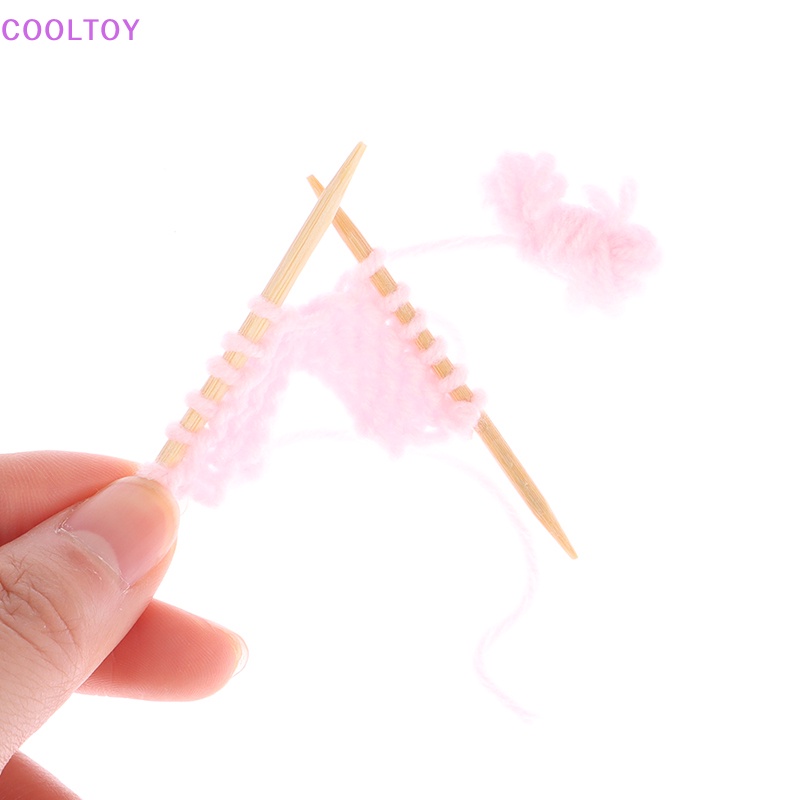 Cooltoy Phụ Kiện Đan Len Thủ Công Trang Trí Nhà Búp Bê Tỉ Lệ 1 / 12