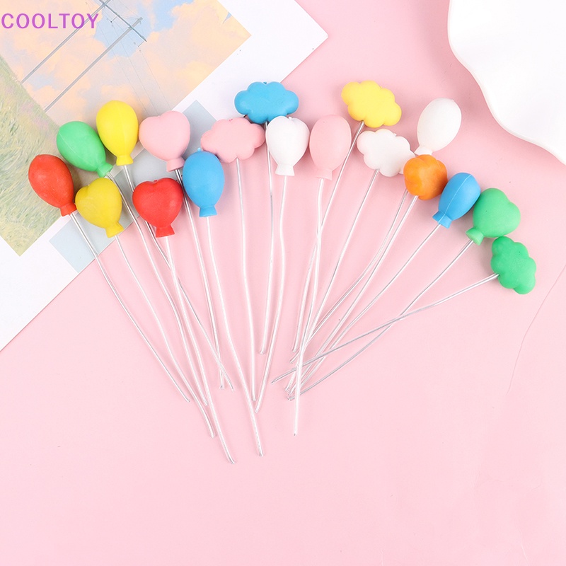 Set 6 Bong Bóng Mini Trang Trí Nhà Búp Bê