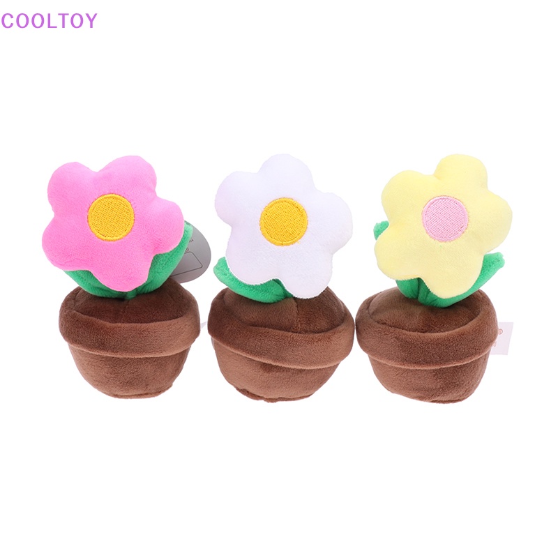 Chậu Hoa Hướng Dương Nhồi Bông Mềm Mại Bằng PP Cotton