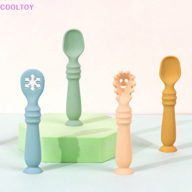 Cooltoy Bộ 3 Muỗng Tập Ăn Dặm Cho Bé Dễ Thương