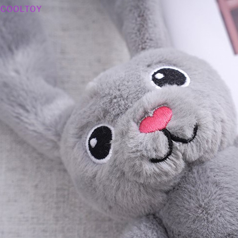 1 Móc Khóa Thỏ Nhồi Bông Đáng Yêu