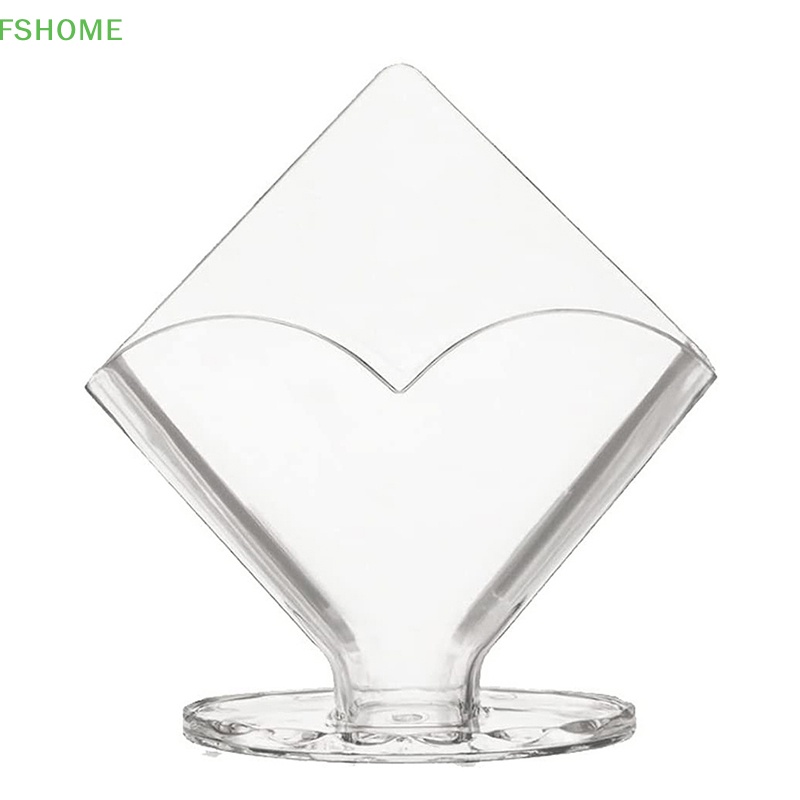 Hộp Đựng Khăn Giấy Hình Thoi Bằng Acrylic Tiện Dụng Cho Nhà Hàng / Khách Sạn Mới