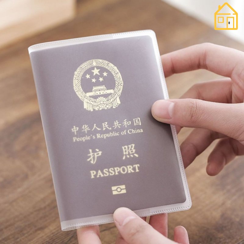 Bao Đựng Thẻ ID / Danh Thiếp Bằng Nhựa Trong Suốt Chống Nước