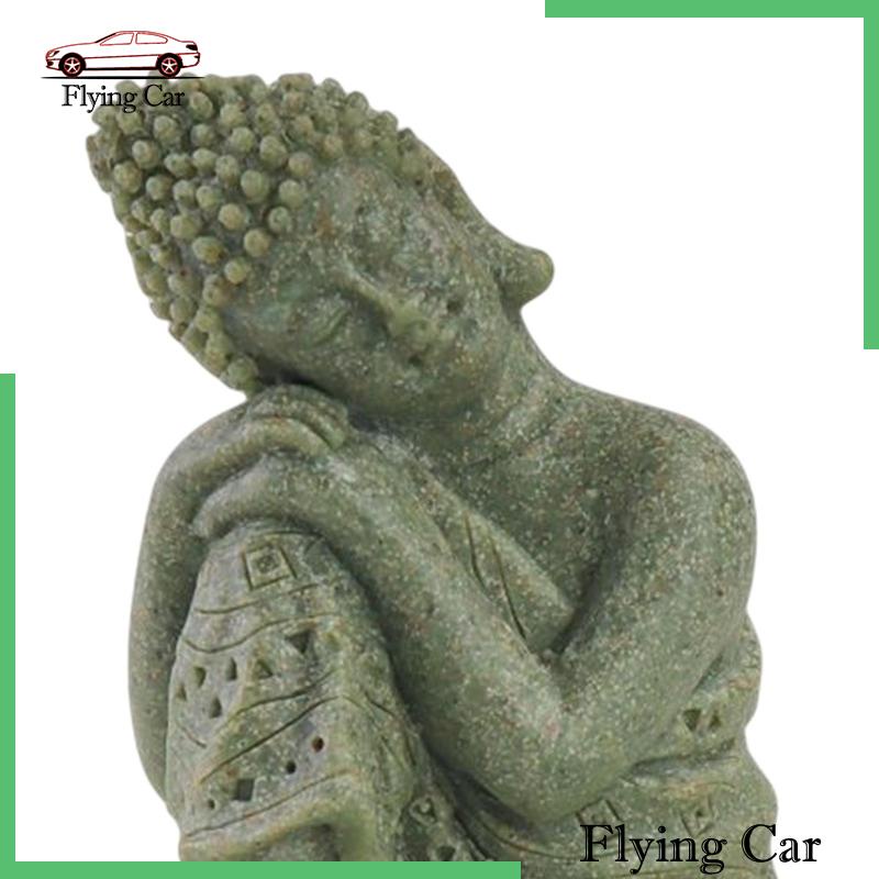 Mô Hình Tượng Phật Bằng Nhựa Resin Để Bàn Trang Trí Văn Phòng / Làm Việc 2