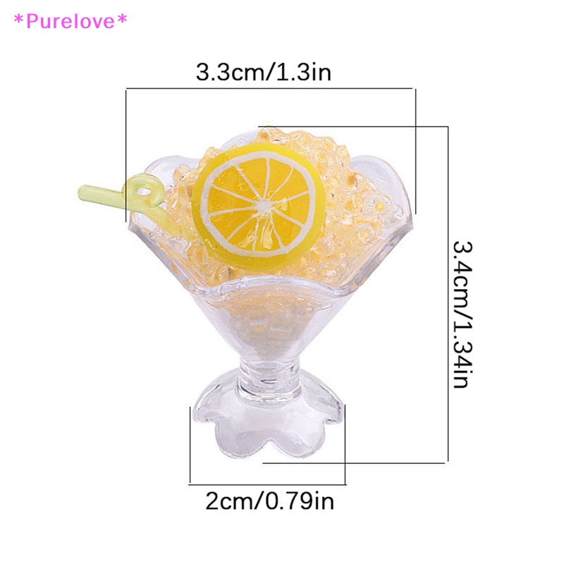 Đồ trang trí Que Kem Dạ Quang Mini Bằng Nhựa Resin Dễ Thương Dùng Trang Trí Mới