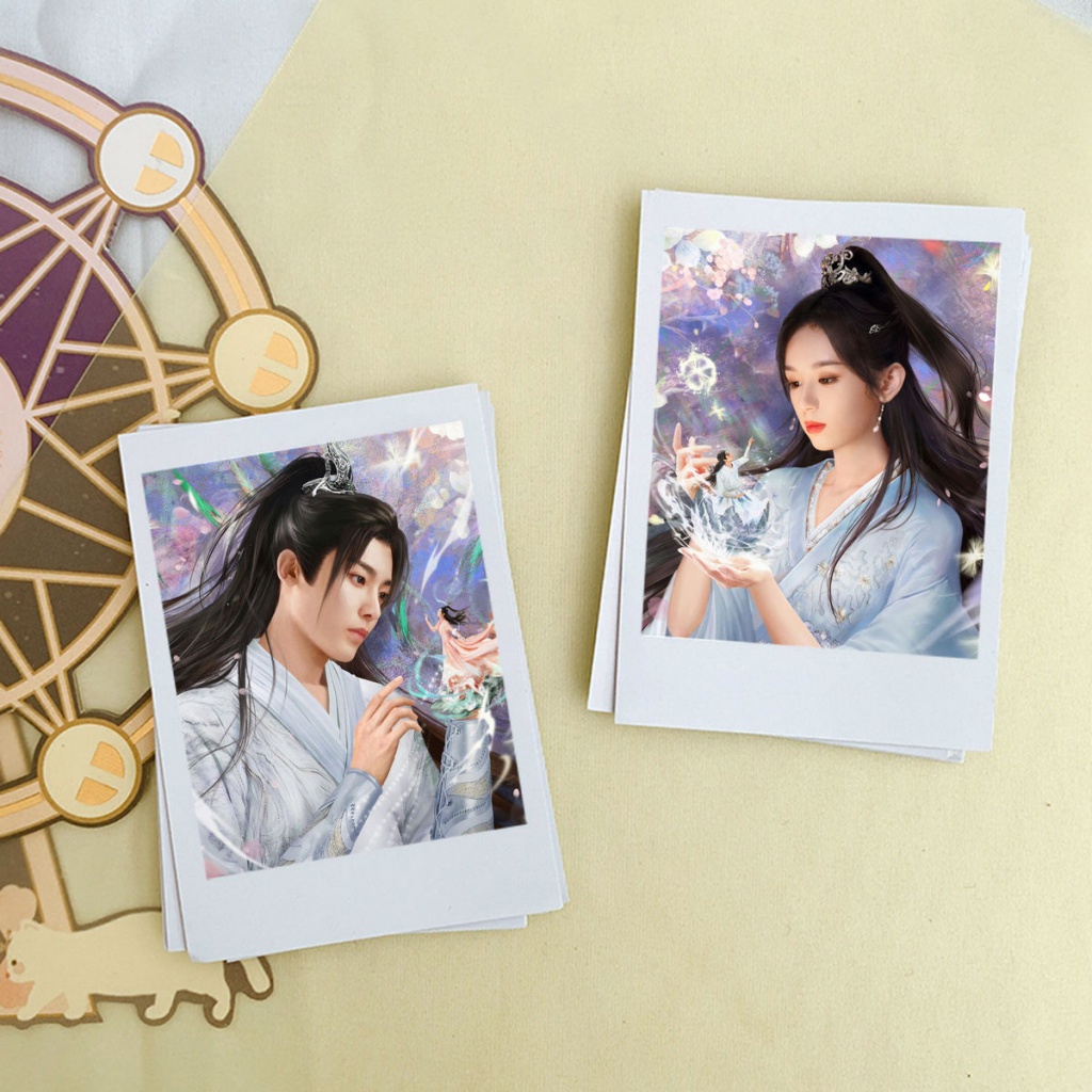 Hộ Tâm  Hầu Minh Hao Châu DãHộp Ảnh Polaroid Nhóm Nhạc Minghao Zhou Ye Heart Care/ Back From the Brink 2023 Hou Ming Hao Zhou Ye