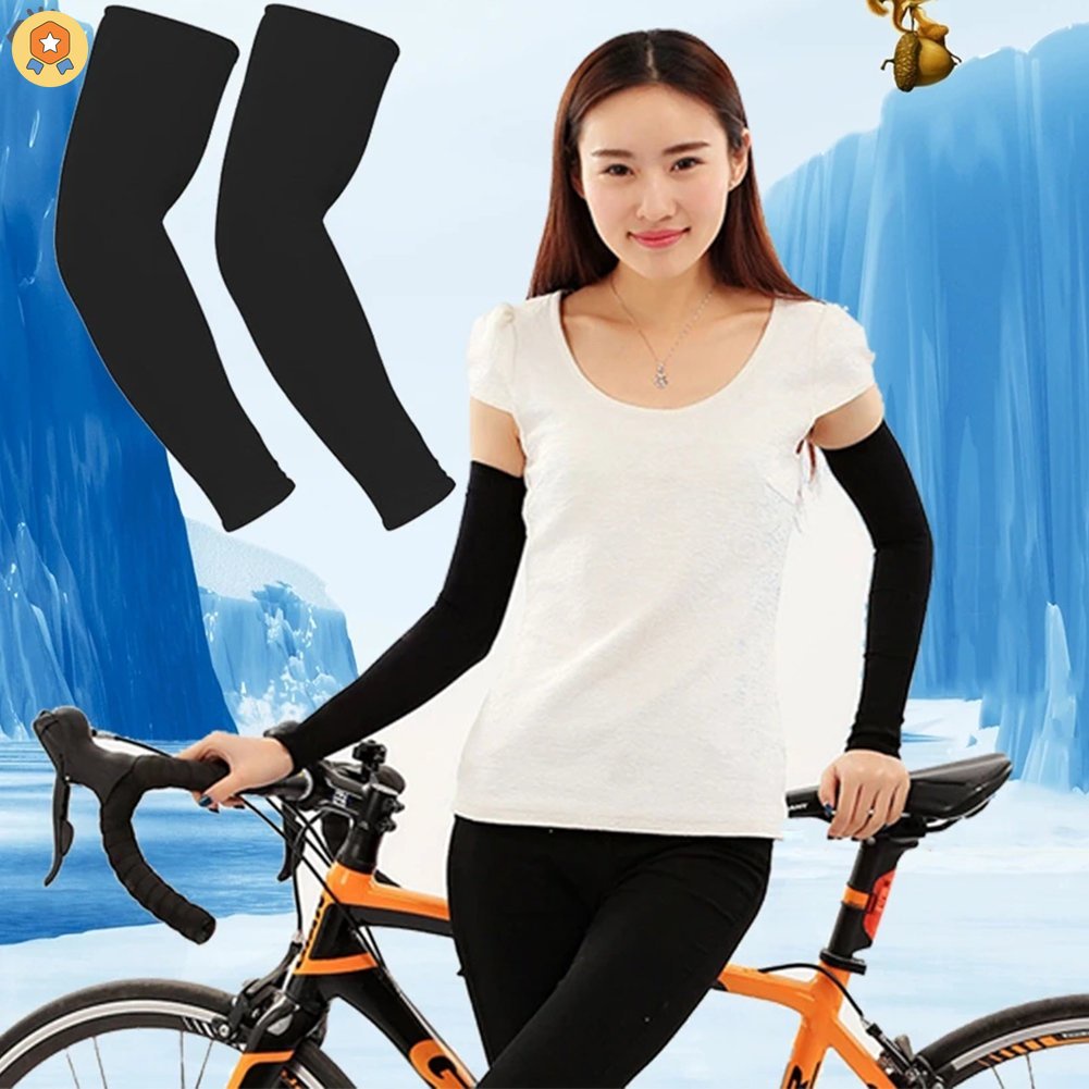 1 Đôi Găng Tay Dài Co Giãn Chống Nắng Và Tia UV Độ Đàn Hồi Cao Dùng Lái Xe