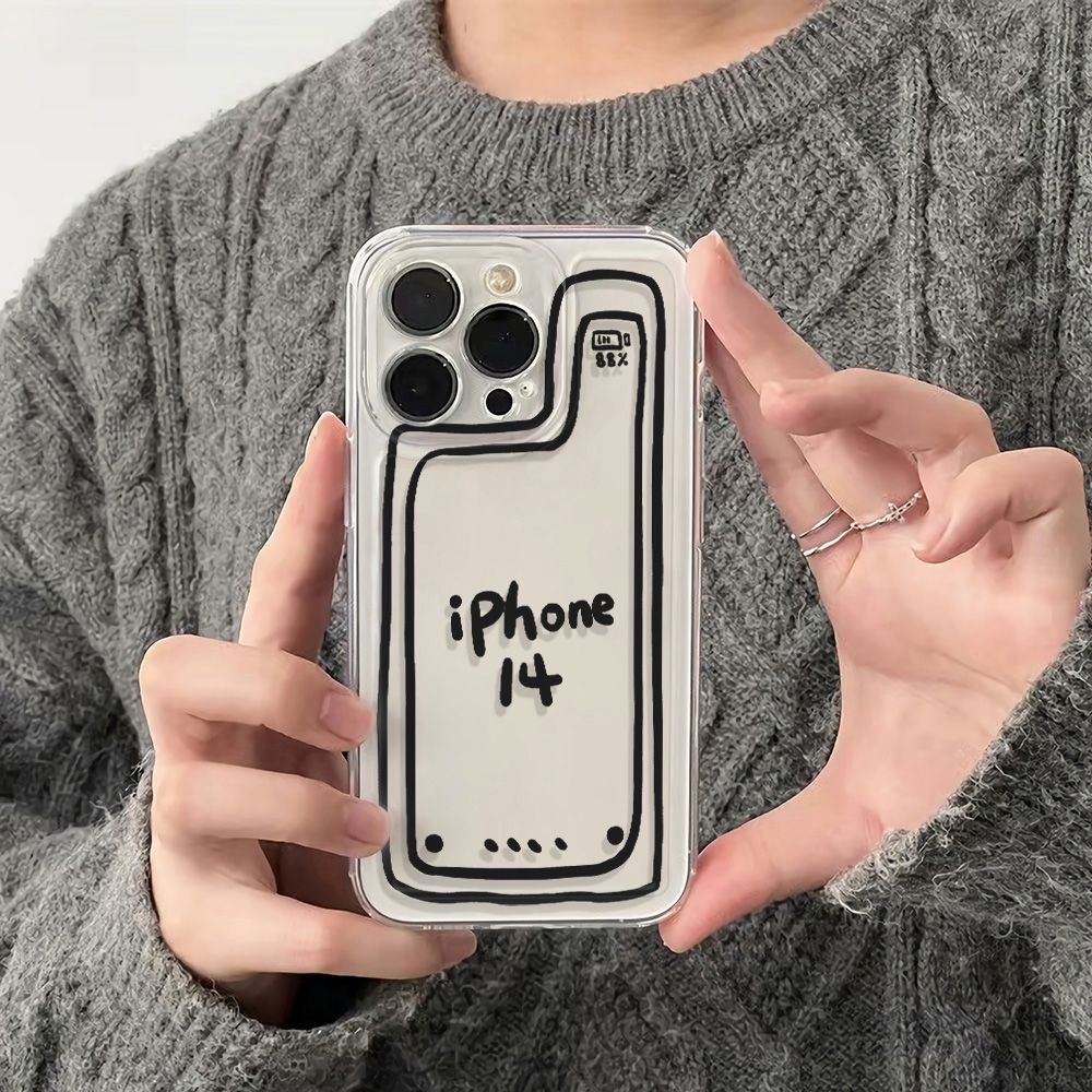 ✅Ốp Điện Thoại Mềm Họa Tiết Hoạt Hình Chống Sốc Cho Apple Iphone12786In14Pro max plus11 13