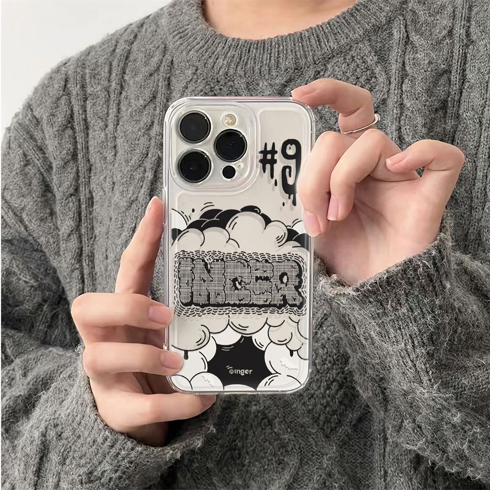 ✅Ốp Điện Thoại Dẻo In Chữ Tiếng Anh Đơn Giản Chống Sốc Cho Iphone 78 max14pro 1213 6In Plus 11 PYF8