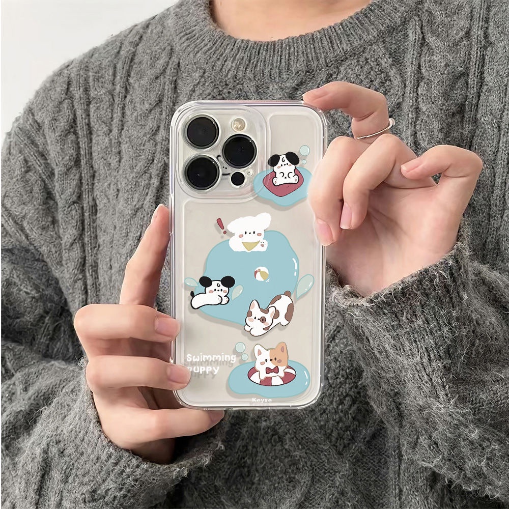 ✅Ốp Điện Thoại Dẻo Họa Tiết Chú Chó Dễ Thương Chống Sốc / Thấm Nước Cho Iphone Max6In Plus 1311127814Ốp Điện Thoại Thiết Kế Đẹp Mắt Cao Cấp Cho Yymx