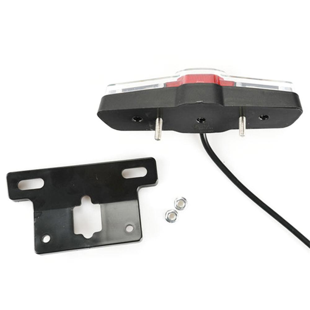 Đèn Cảnh Báo Giao Thông Gắn Đuôi Xe Đạp Điện D7U4 12V / 36V-60V