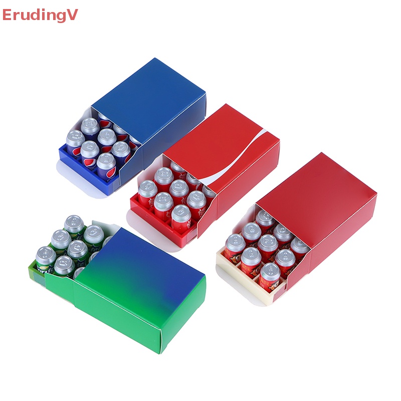 Bộ Hộp Đồ Uống Mini Tỉ Lệ 1: 12 Trang Trí Nhà Búp Bê