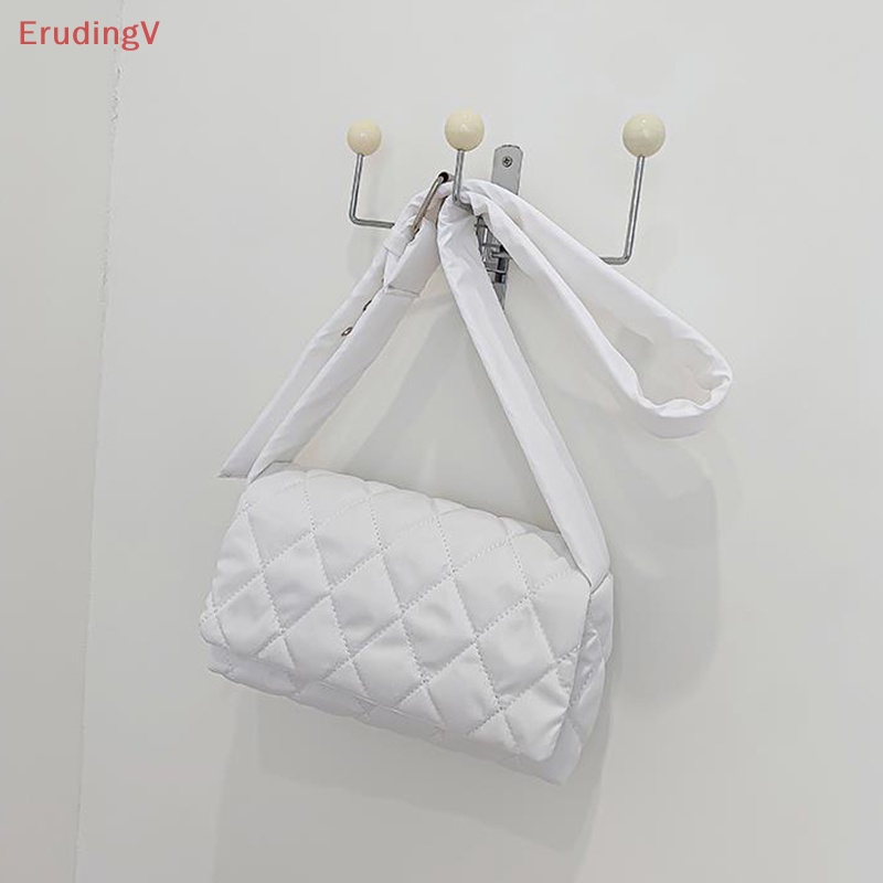 Túi Đeo Chéo Vai Bằng Nylon Cotton Sáng Bóng Sức Chứa Lớn Cho Nữ [ErudingV]