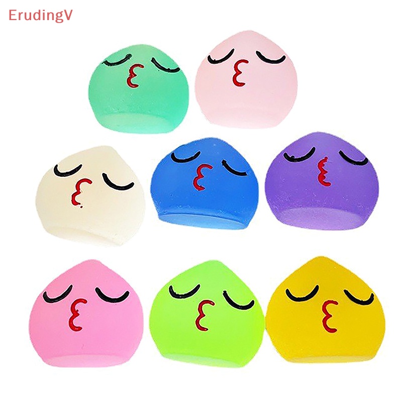 Bộ 5 Đồ trang trí Giọt Nước Mini Màu Dạ Quang Dùng Trang Trí Tiểu Cảnh