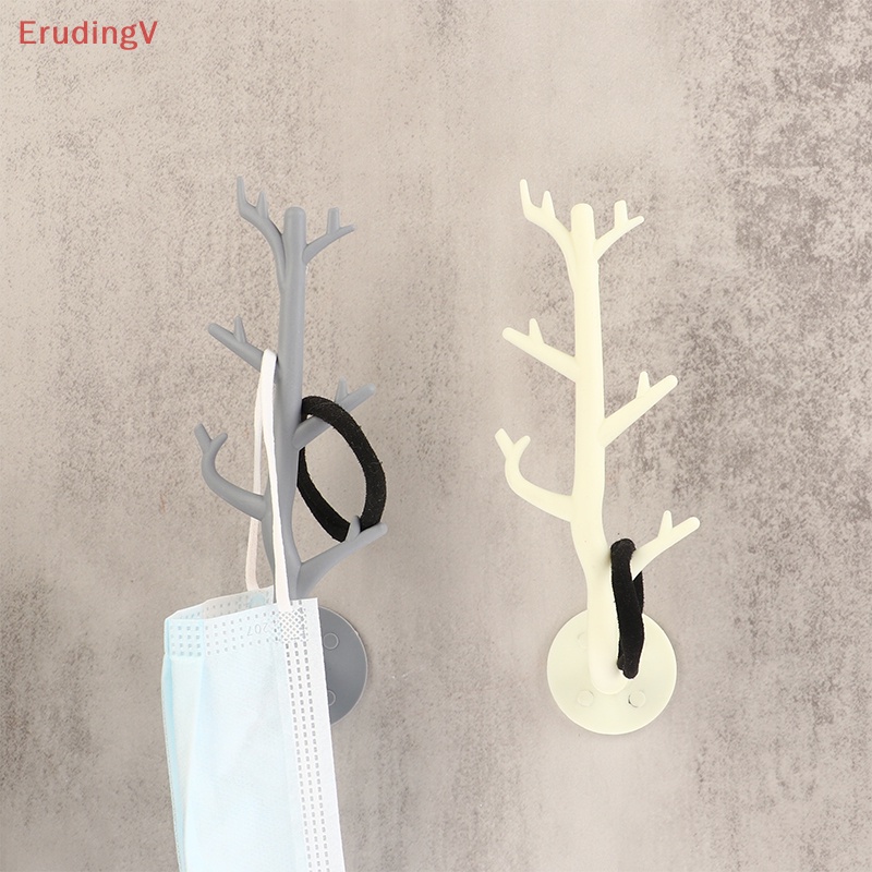 [ErudingV] 1 Móc Treo Chìa Khóa / Áo Khoác Dán Tường Trang Trí Nội Thất Nhà [Mới]