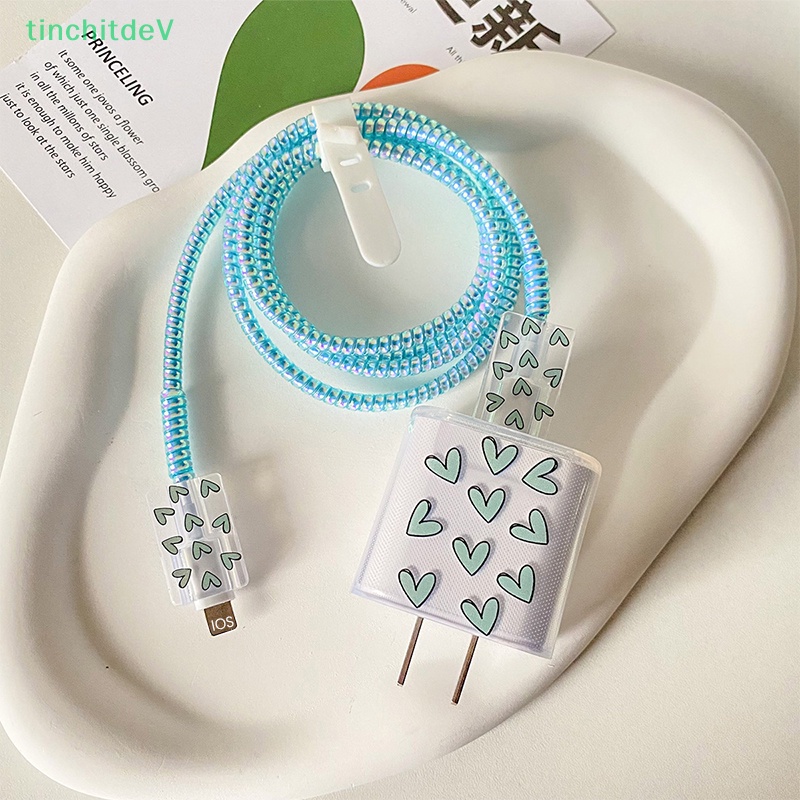 1 Bộ Vỏ Bảo Vệ Dây Cáp Sạc 18W / 20W Chất Lượng Cao