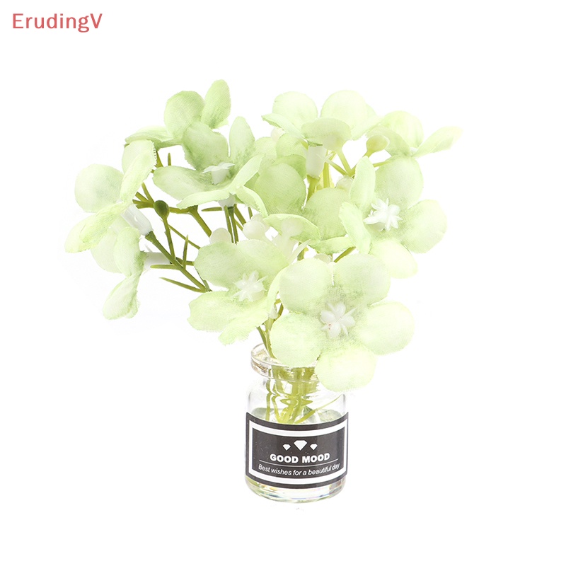 1 Bộ Chậu Hoa Dùng Trang Trí Nhà Búp Bê 1: 6